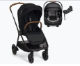 Nuna Triv Next Compact Stroller + PIPA rx Travel System
